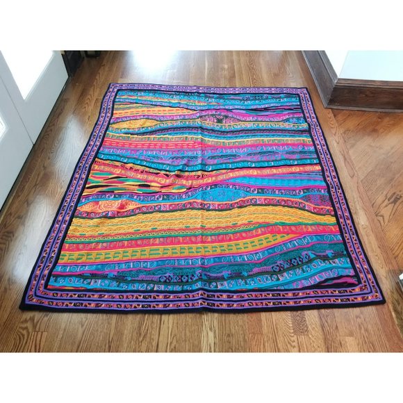 Vintage Coogi Casa Australia Merino Throw Blanket - Picture 8 of 13